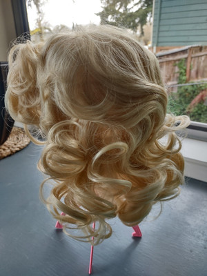 1950s Blonde Monroe Wig Cap NIB. Custom Made