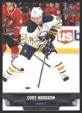 Cody Hodgson #385 2013-14 Upper Deck Buffalo Sabres