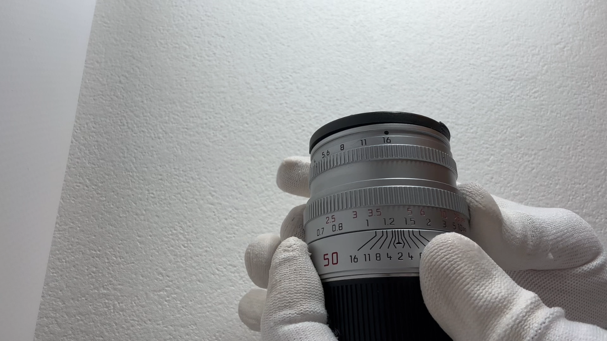 Leica SUMMICRON-M 50mm F2 E39 第4世代 シルバー Leica Summicron M 50mm f2 Silver ver 4th Lens E39 #11816 with
