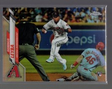 2020 Topps Chrome - Domingo Leyba #10 Refractor (RC)