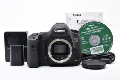 Canon EOS 5D Mark III 22.3MP Digitale Spiegelreflexkamera Body Schwarz [EXC++...