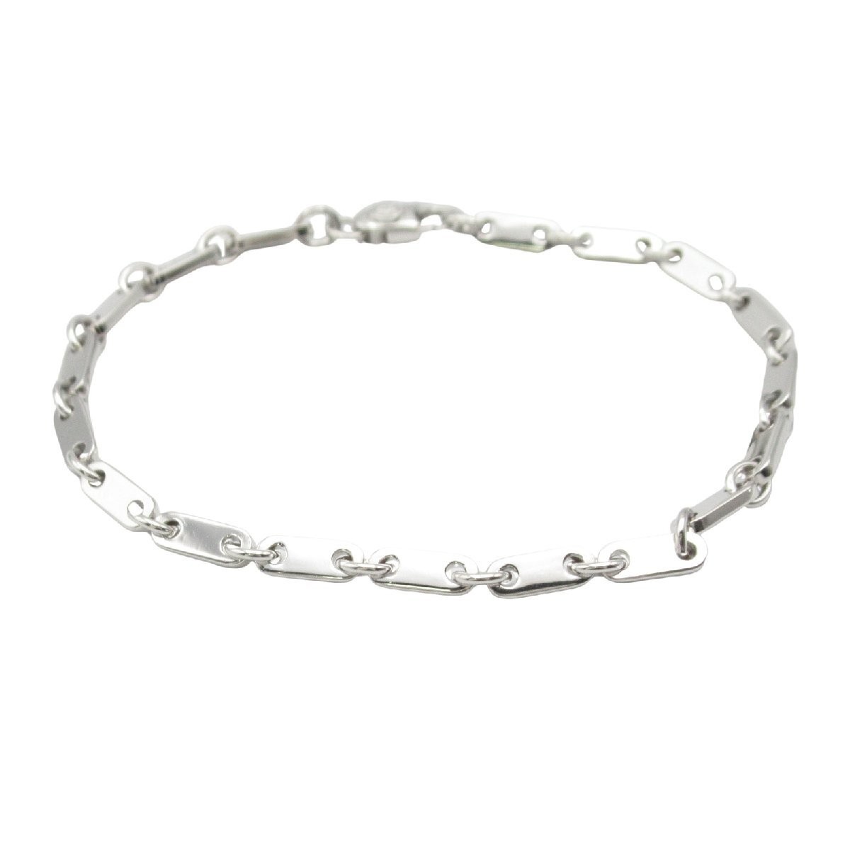 Cartier Santos 18K White Gold Bracelet for Men and Women