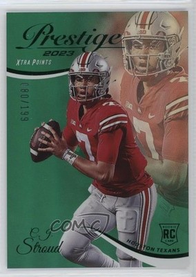 2023 Prestige Rookies Xtra Points Premium Green /199 CJ Stroud Rookie RC 0ip6