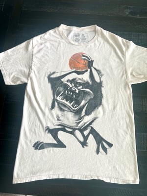 Looney Tunes Taz for the 3 Basketball shot Graphic Unisex SZ Medium