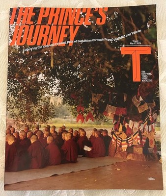 NY Times Style Magazine Travel May 17 2026 Buddhism in Nepal, Thailand & Taiwan 