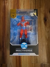 McFarlane DC Multiverse COMMANDER STEEL Action Figure Gold  Target Exclusive