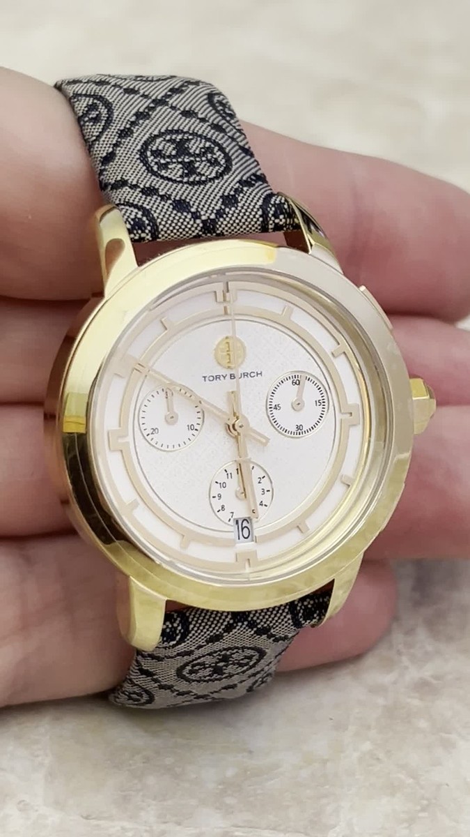 Tory Burch Women's The Tory Chronograph Watch Model TBW1035 | eBay