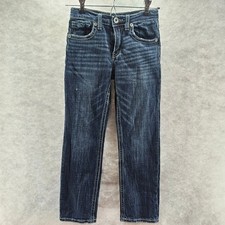 BKE Kids Conner Straight Dark Wash Denim Jeans Size 10 EUC