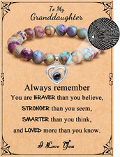 Granddaughter Gifts From Grandma Grandpa To My Granddaughte Bracelet From Gra...