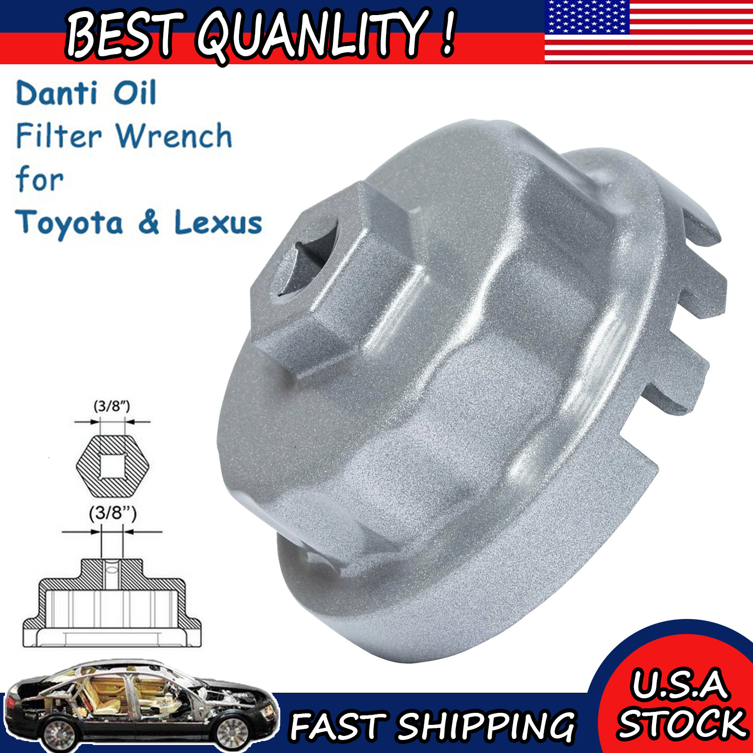 Filter Wrench Cap Remover Tool For Toyota Tundra,4runner,fj,