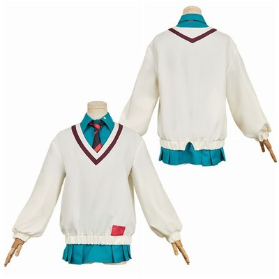 GUNDAM Amate Yuzuriha Shirt Skirt Top Cosplay Costume Halloween Carnival Suit