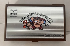 Nintendo Game & Watch Donkey Kong II Multi Screen Overseas Version As-Is