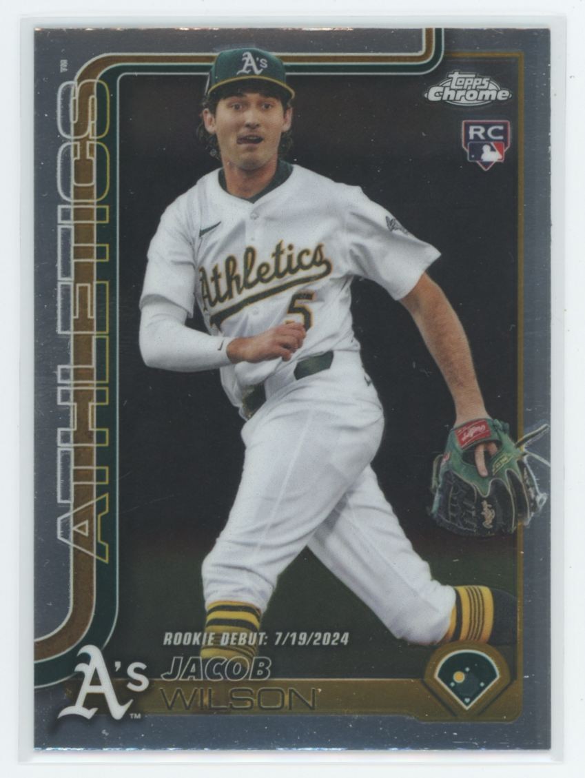 2025 Topps Chrome Update Jacob Wilson RC #USC150