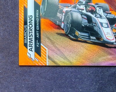 2020 Topps Chrome Formula 1 F1 F2 Marcus Armstrong #67 70th