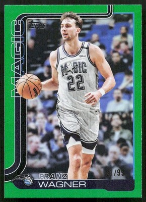 2025-26 Topps #88 Franz Wagner Green Rainbow #/99
