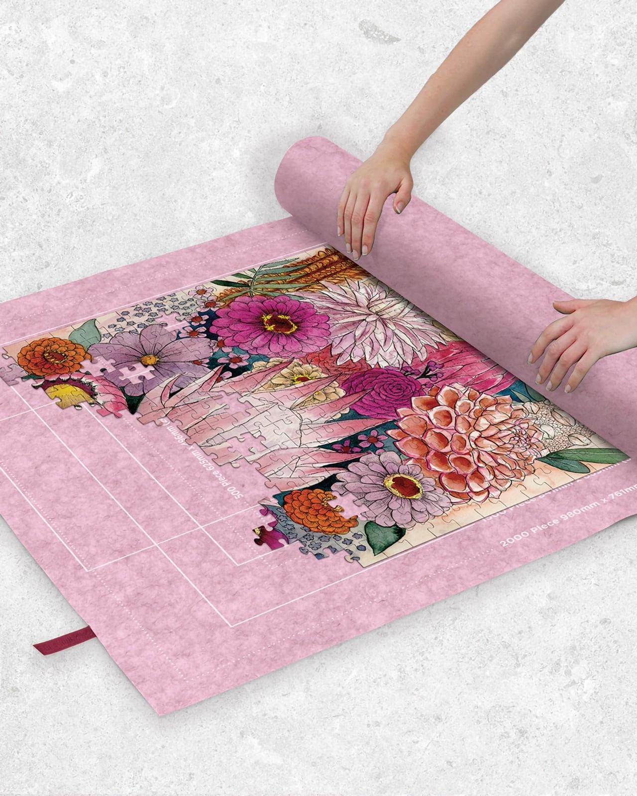 Journey of Some Jigsaw Puzzle Felt Roll Mat – Portable Roll-up Puzzle S (Puzzle)