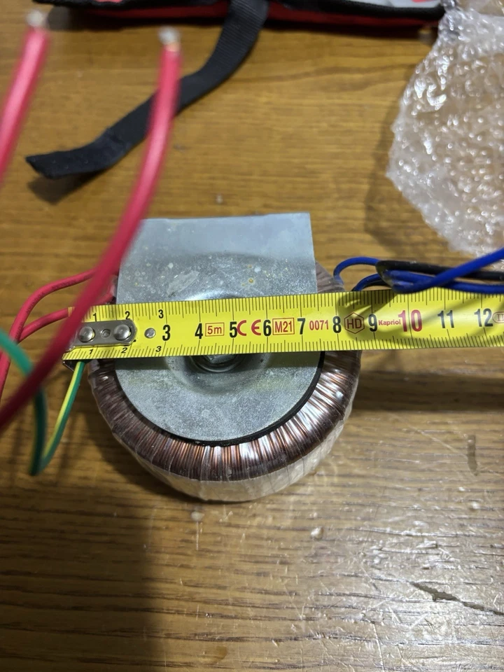 Trasformatore toroidale secondario 36V-0-36V primario 220V - Immagine 3 di 4