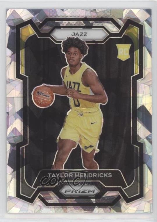 2023-24 Panini Prizm Ice Prizm Taylor Hendricks #161 11dc