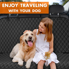 Dog Cover, Car and Truck Backseat, Waterproof, Seat Protector, Universal Size, L