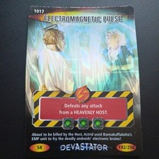 Doctor Who Battles in Time Devastator Super Rare Card Electromagnet Pulse 1017