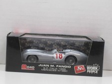 Mercedes-Benz W 196 C argento n.18 Fangio GP Italia 1955 scatola Brumm S040 1:43