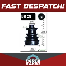 CV Joint Boot fits VAUXHALL TIGRA X04 Front Outer 1.4 1.3D 04 to 09 C.V. Shaftec