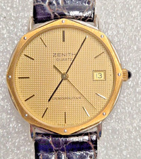 Zenith Cosmopolitan Quartz NOS – Ultra Sottile – Oro/Acciaio – Full Tag