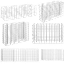 Gabionen Steinkorb Steingabionen Verzinkter Stahl Schüttkorb Steinkorb Hochbeet