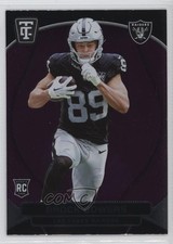 2024 Panini Totally Certified Rookies Mirror Purple Brock Bowers #109 1pd2