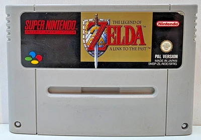 The Legend of Zelda: A Link to the Past - Super Nintendo / SNES / Modul - PAL - Bild 1 von 3