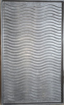 HUBERT Cast Aluminum Display Griddle Pan - 20.5'' × 12'' 