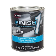 Finish Super Brilliante 2. VOC Clearcoat Quart Kit auto Paint Restoration car