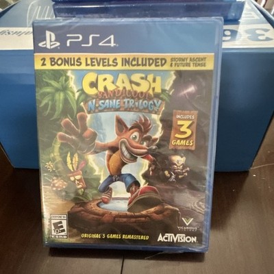 Activision Crash Bandicoot N. Sane Trilogy (PS4) E10+ 2 Bonus Levels