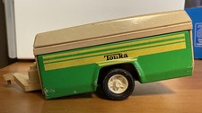 Vintage Green 1970 s Tonka Van Pop Up Camper Camping Trailer o