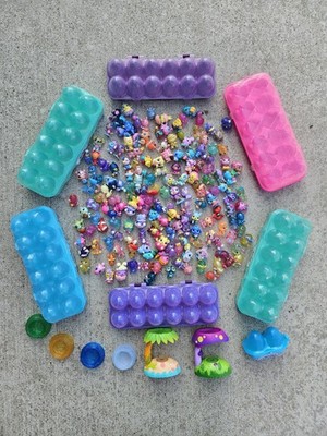 Hatchimals CollEGGtibles Mixed Lot - 170 Figures, 6 Egg Crates, 2 Light Up Nests