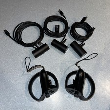 LOT 2 PAIR OCULUS RIFT TOUCH CONTROLLER LEFT RIGHT BLACK TO-R TO-L