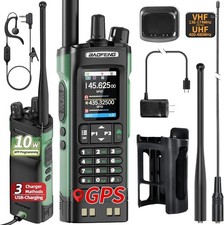 BAOFENG UV-32 Ham Radio Long Range 10W Rechargeable Walkie Talkies UV32 5RM K5 H