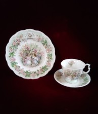 Brambly Hedge Royal Doulton, Gedeck "Summer" , 3-teilig, I. Wahl
