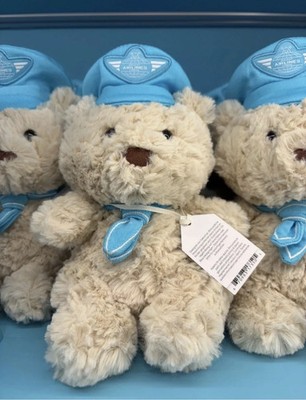 NEW Jellycat Bartholomew Bear Junior Pilot Harrods Exclusive Brand