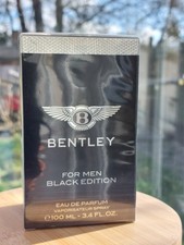 Bentley For Men Black Edition 100ml EDT Spray [New & Sealed] 2021 Strong Batch