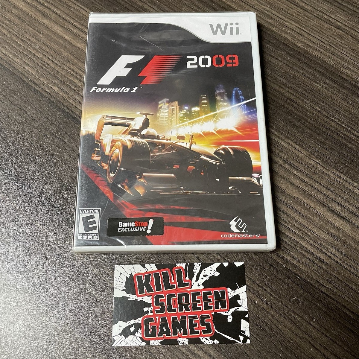 F1 2009 Nintendo Wii GameStop Exclusive Brand New + Factory