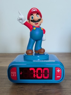 Super Mario Figure Alarm Clock Mario Edition Japan Import Tested Works