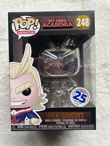 Funko Pop! Animation My Hero Academia All Might 248 Funimation Chrome Exclusive