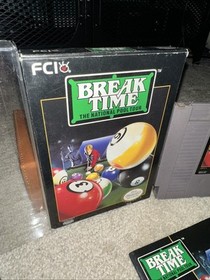 Break Time: The National Pool Tour (Nintendo 1993) NES - Completed CIB