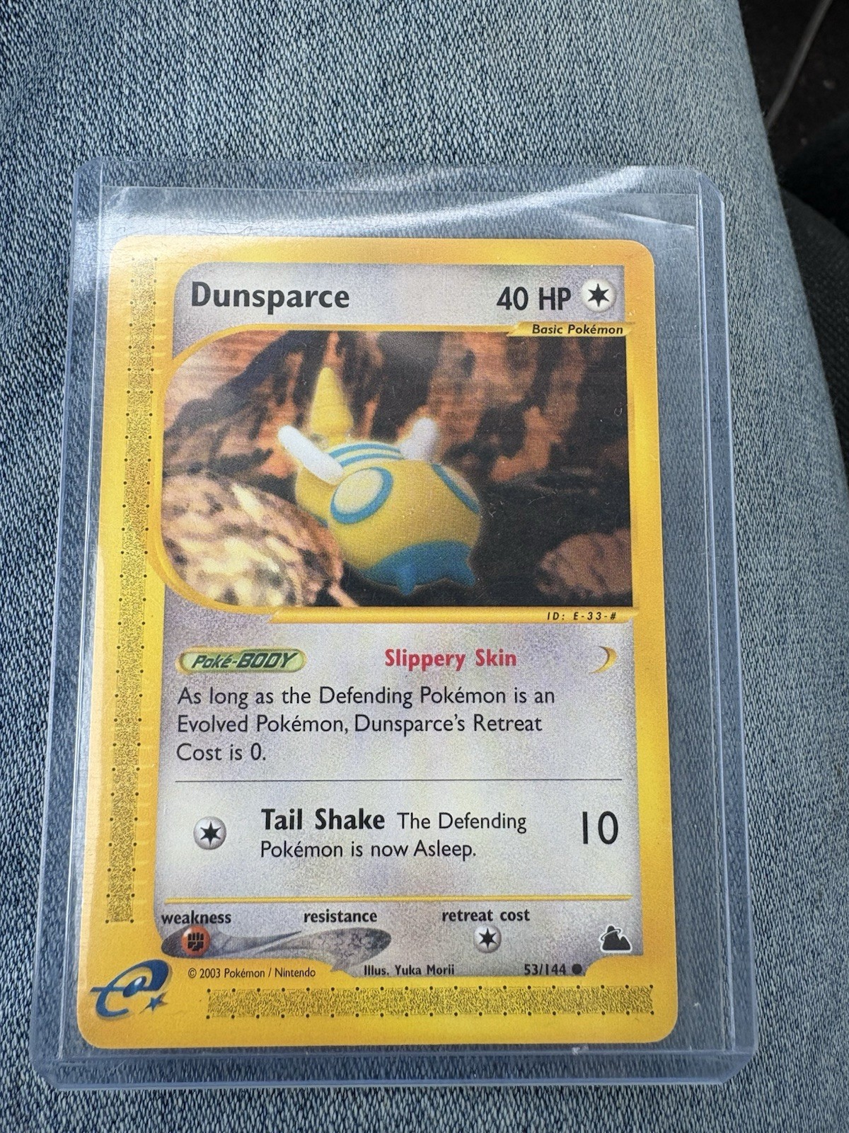 Pokémon TCG - Dunsparce Skyridge 53/144 - MINT CONDITION