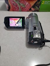 Canon FS10 Flash Memory 8GB Built-in Memory Video Camera - Needs new battery