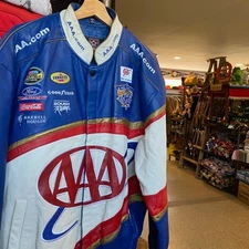 1990s Vintage MARK MARTIN Nascar Nextel Cup Series AAA JH Design Racing Jacket