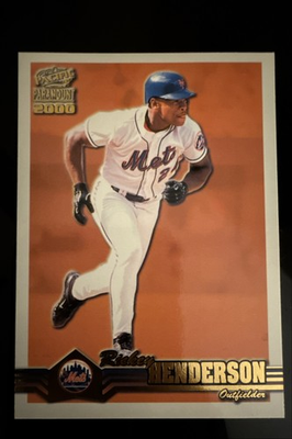 #ad 2000 Pacific Paramount Rickey Henderson #149 Copper $6.99