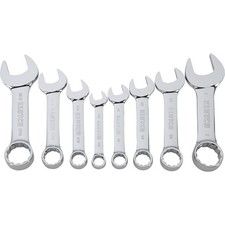 Klutch Stubby Combination Wrench Set 8-pc. Sae Klutch Stubby Combination Wrench Set 8-pc. Sae