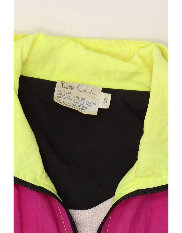 Jaqueta PIERRE CARDIN Masculina Tracksuit Top Pequena Multicolorida Colorblock AS15 - Imagem 3 de 3